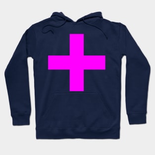 Greek cross (pink) Hoodie